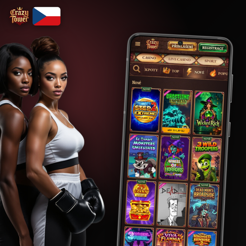 Crazytower Casino aplikace na mobilním telefonu — plnohodnotný herní zážitek v kapse