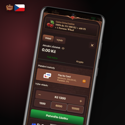 E-peněženky Skrill a Neteller jako metody platby v Crazytower Casino