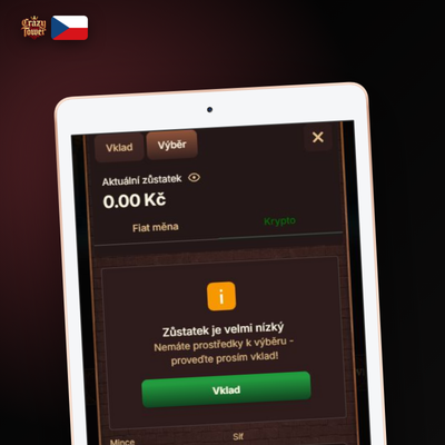 E-peněženky Skrill a Neteller zajistí výplatu výher z Crazytower Casino do 24 hodin