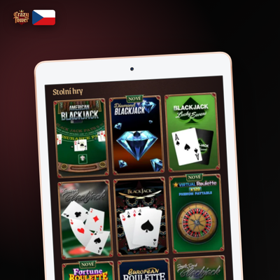 Crazytower Casino na počítači spojuje herní knihovnu i sportovní sázky v jediném okně