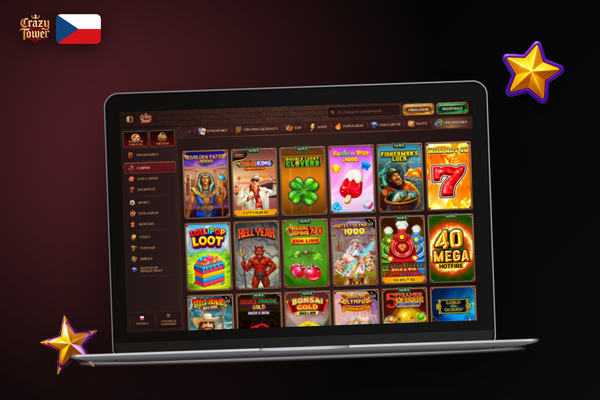 Crazytower Casino na počítači versus mobil – větší obrazovka a přesnější ovládání myší