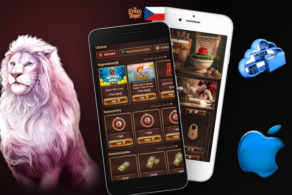 Herní rozhraní online slotu s ukazatelem splnění wageringu v Crazytower Casino
